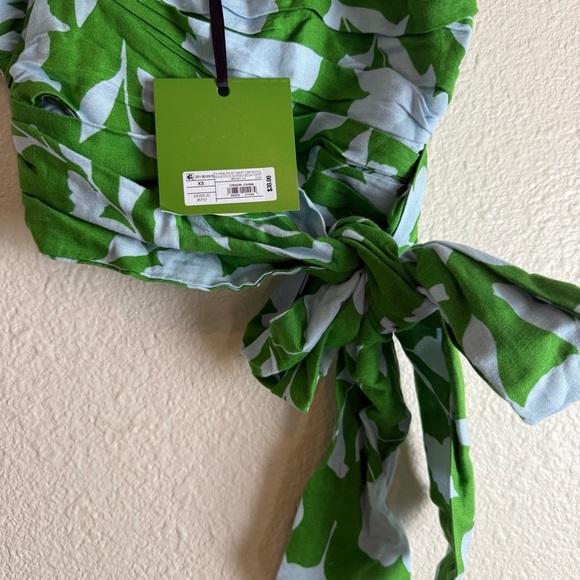 Women's Classic Rose Linen Ruched Linen Tank Top Kate Spade NY x Target - Picture 7 of 16